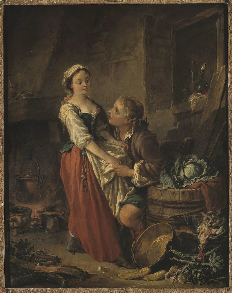 A Bela Cozinheira - François Boucher