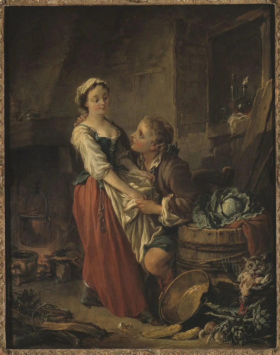 A Bela Cozinheira - François Boucher