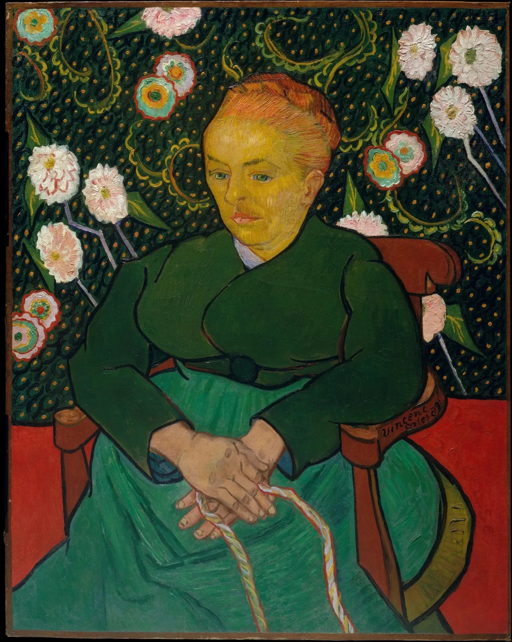 La Berceuse - Vincent van Gogh image 1 reproduction artisanale de tableau