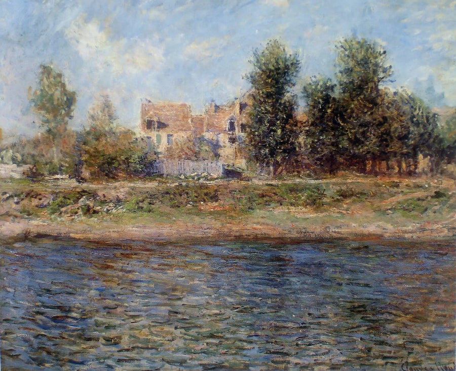 A margem do Sena - Claude Monet