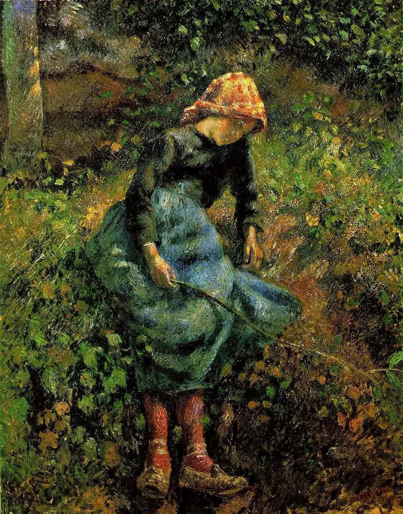A Pastora - Camille Pissarro
