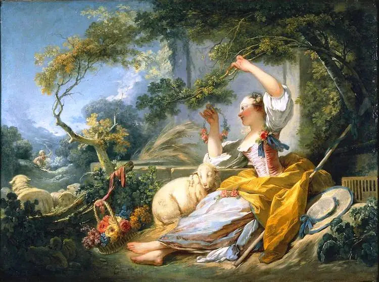 A Camponesa - Jean-Honoré Fragonard