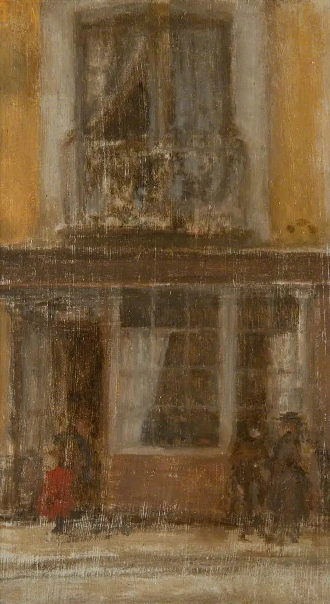 A Lavadeira, Dieppe - James Abbott McNeill Whistler