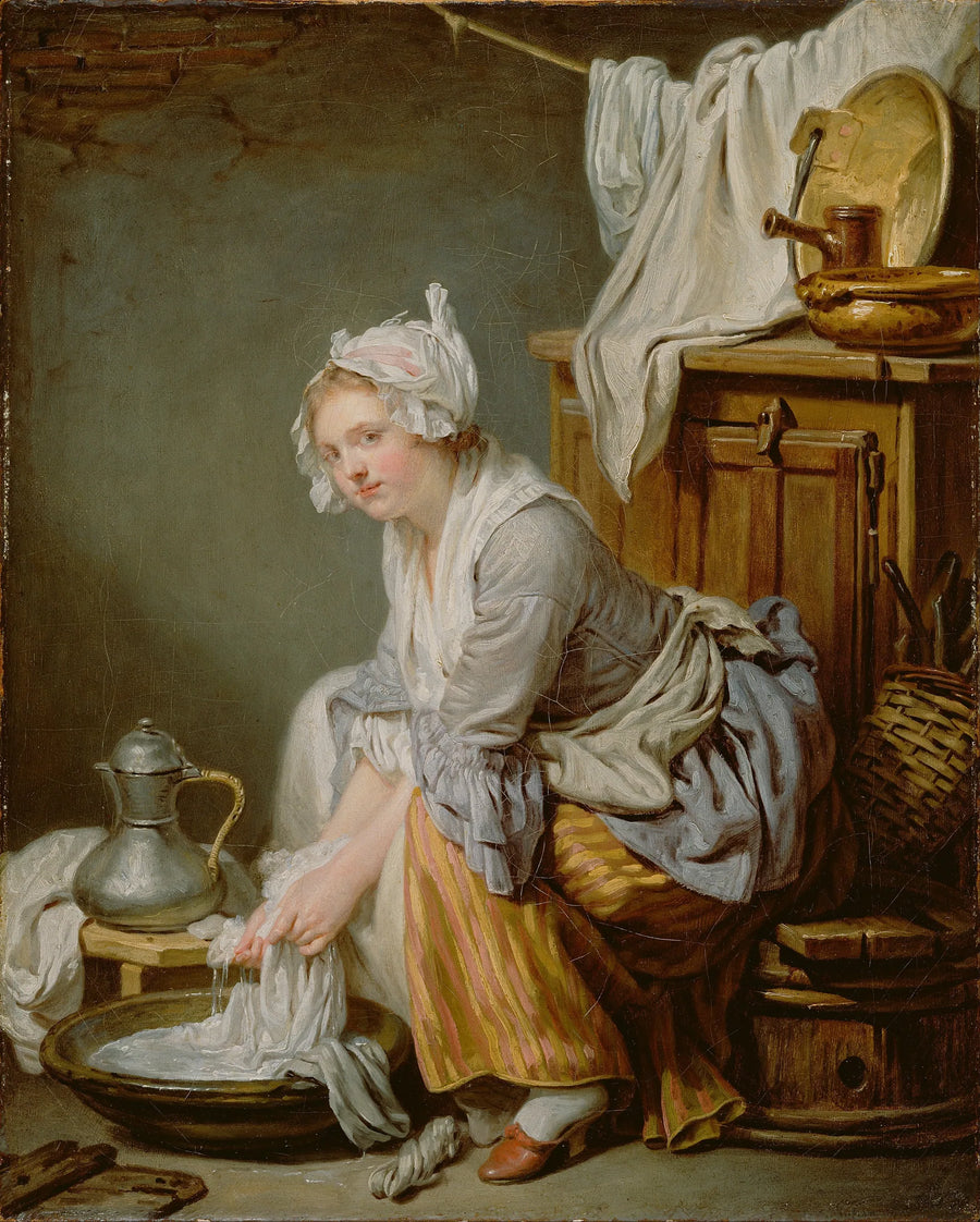 A Lavadeira - Jean-Baptiste Greuze