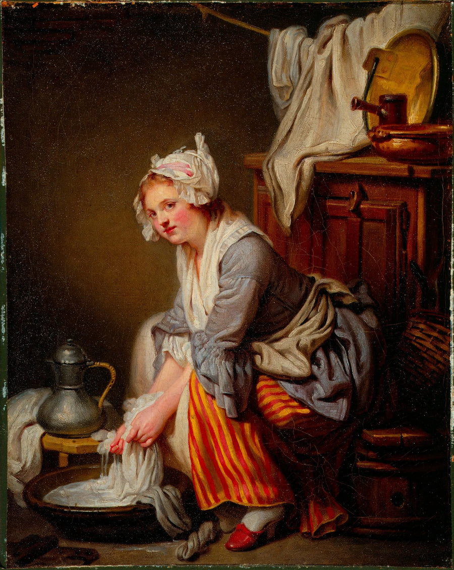 A Lavadeira - Jean-Baptiste Greuze
