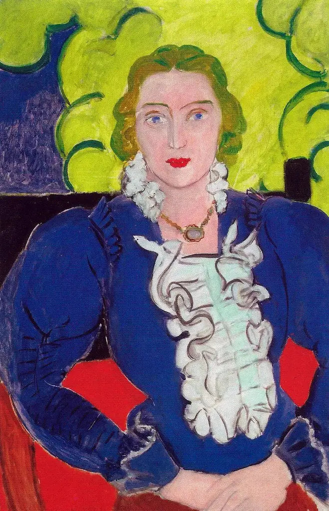 A Blusa Azul - Henri Matisse