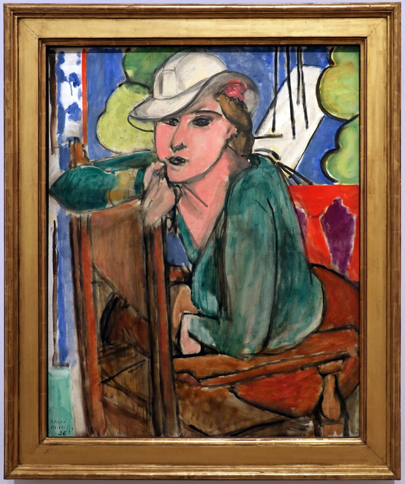 A Blusa Verde - Henri Matisse