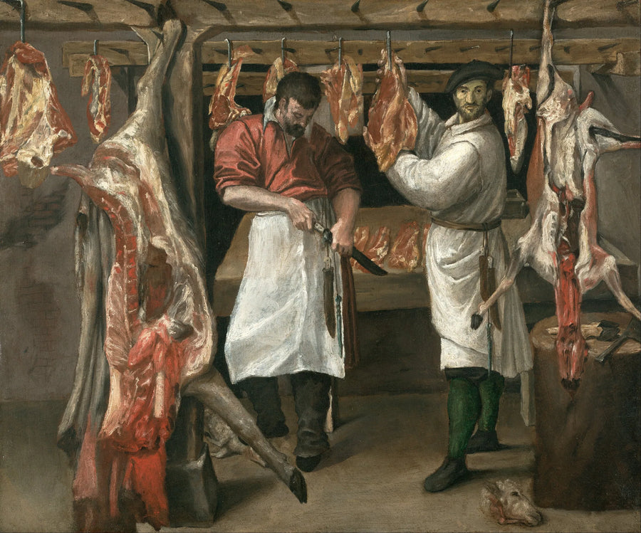 Açougue - Annibale Carracci