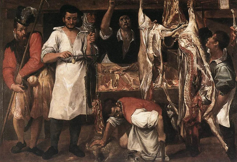 Açougue - Annibale Carracci