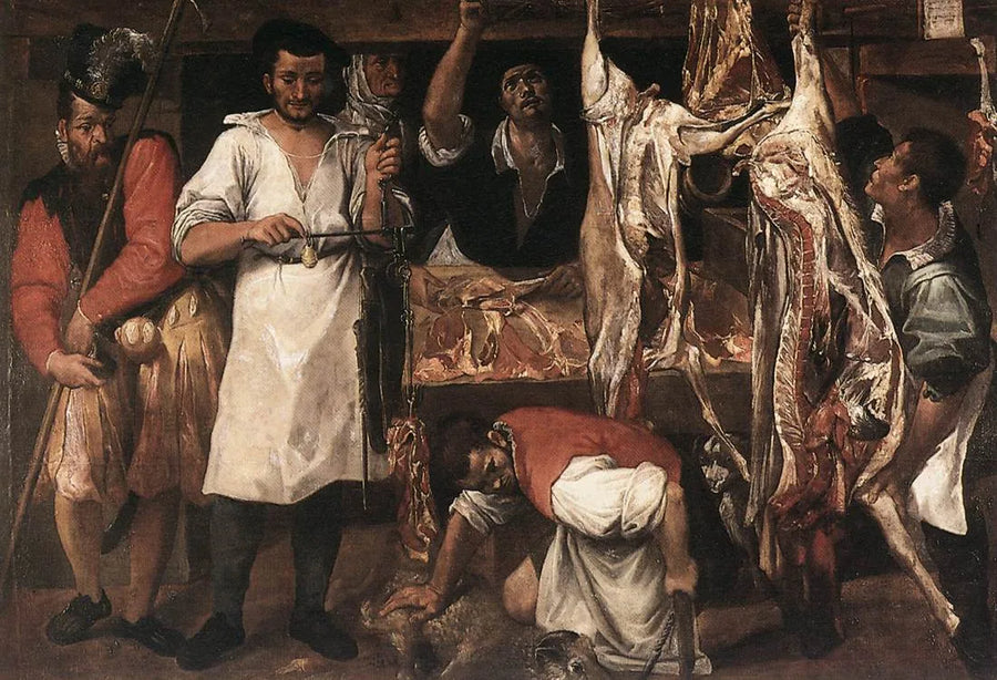 Açougue - Annibale Carracci