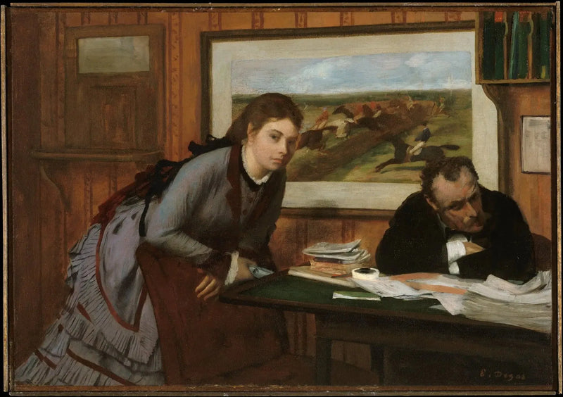 A birra - Edgar Degas
