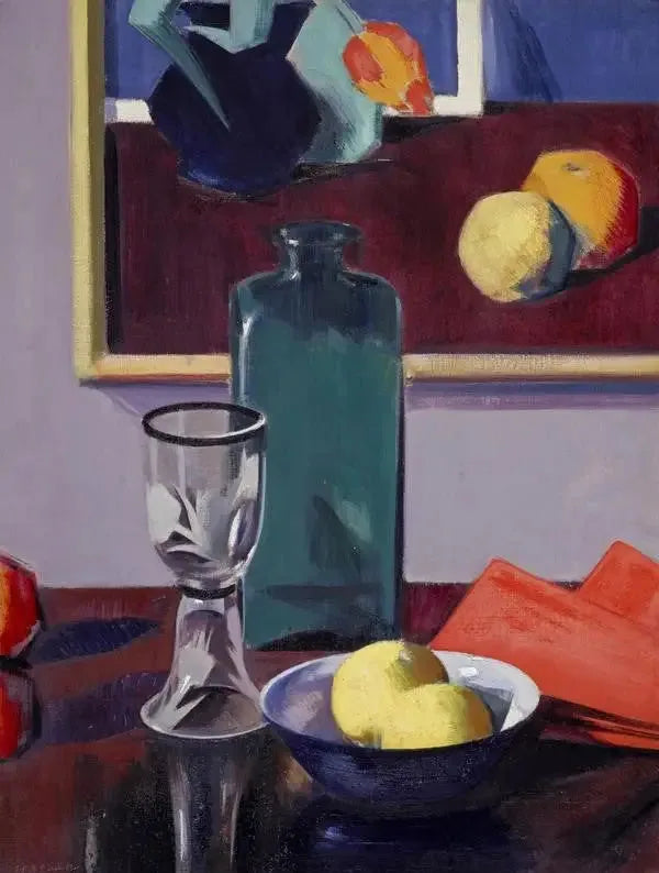 A garrafa verde - Francis Cadell
