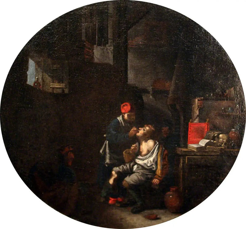 A loja do dentista - David Teniers, o Jovem