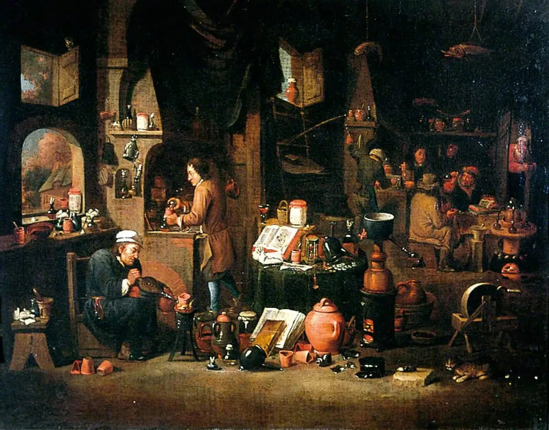 A loja do doutor - David Teniers, o Jovem