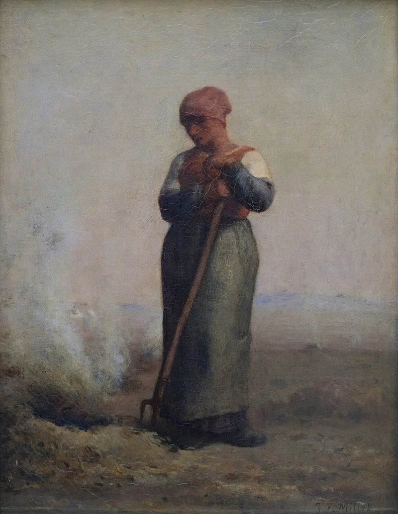 A Queimadora de Ervas - Jean-François Millet