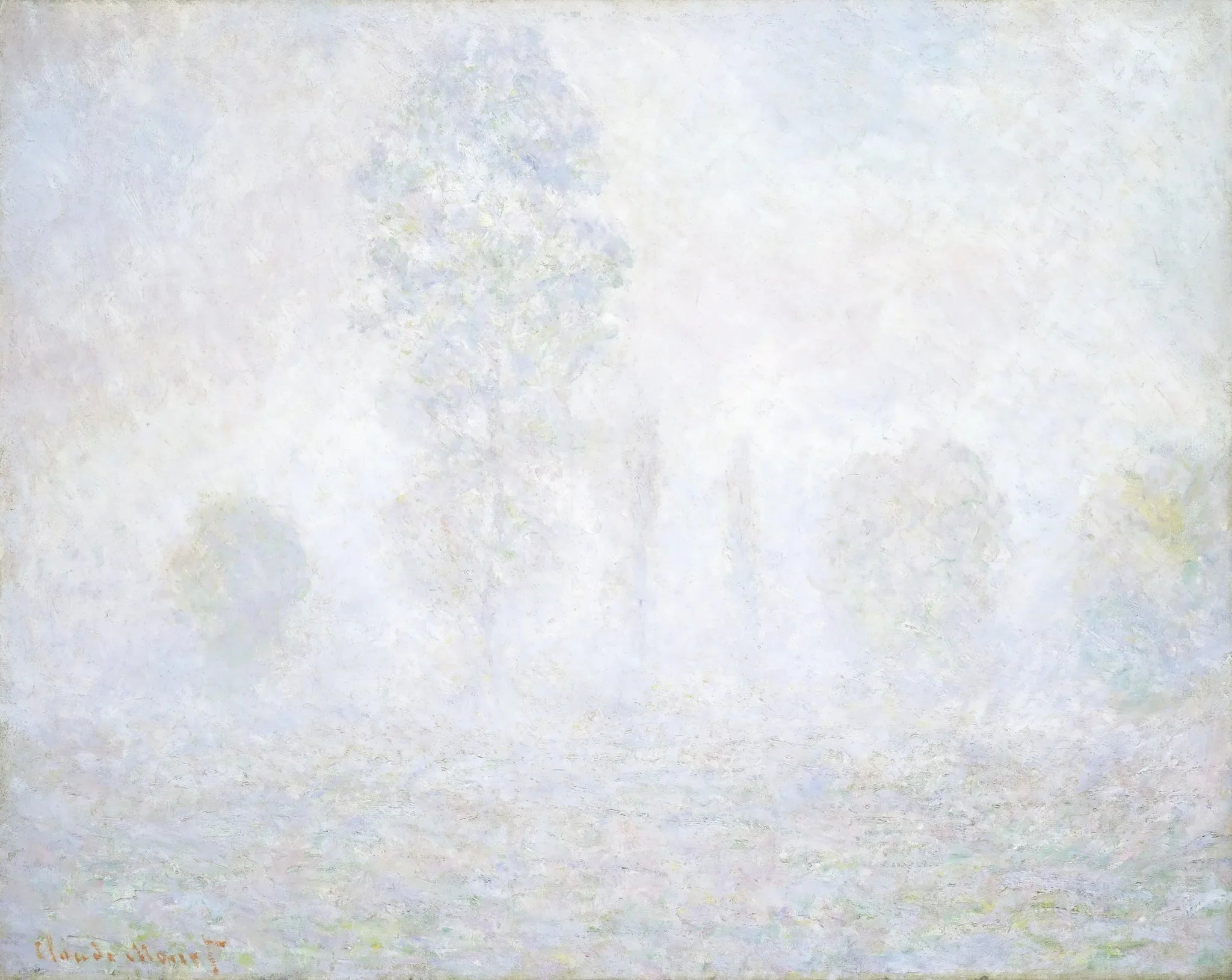 La brume du matin - Claude Monet image 1 copie peinte à la main à l’huile