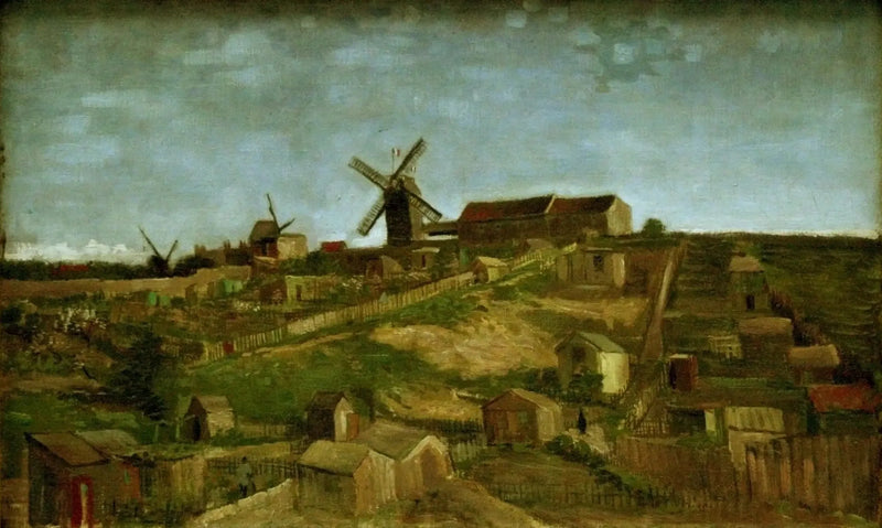 A colina de Montmartre - Vincent van Gogh
