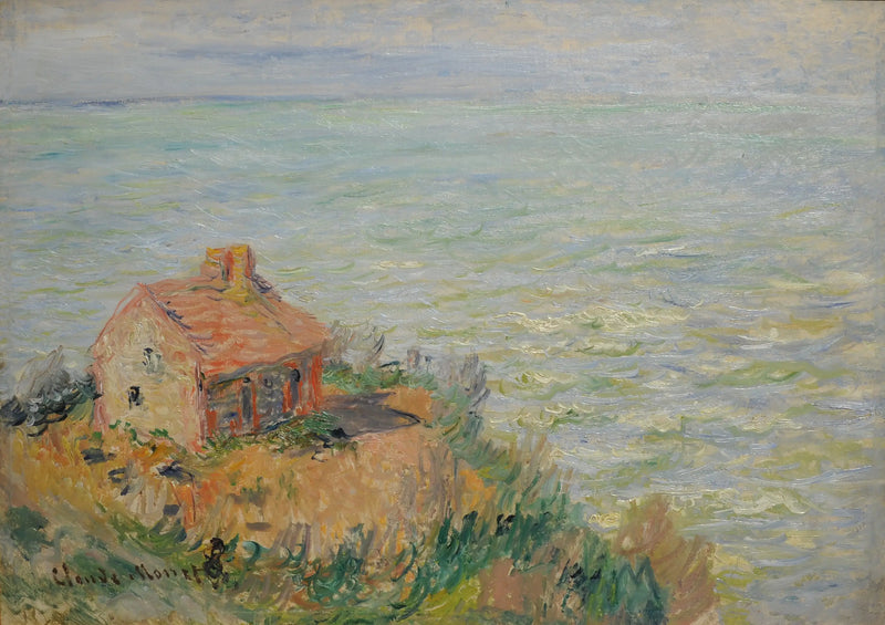 A Cabana dos Alfandegários. Efeito da Tarde - Claude Monet