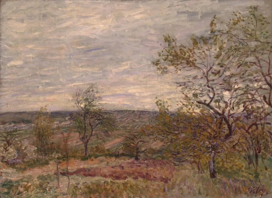 A Campanha em Veneux - Alfred Sisley
