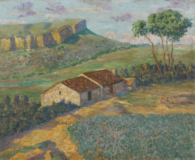A campanha perto de Ripoll, na Catalunha - Darío de Regoyos