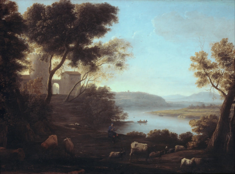 A Campanha Romana - Claude Lorrain