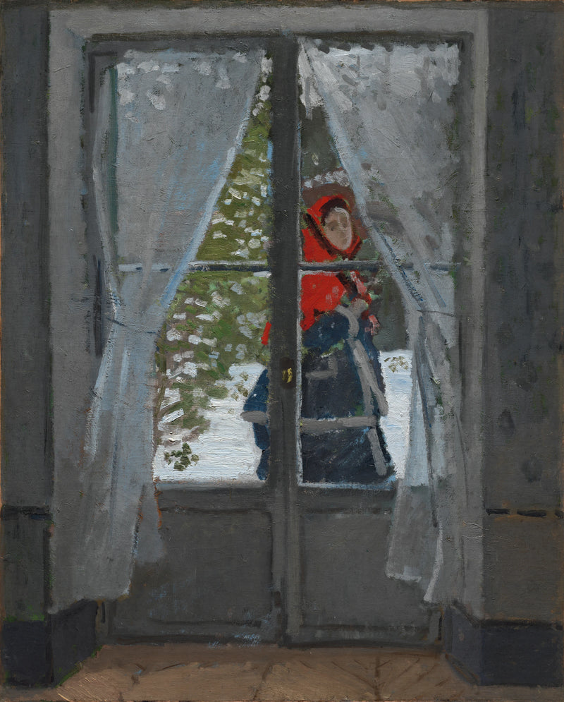A Linha Vermelha W257 - Claude Monet