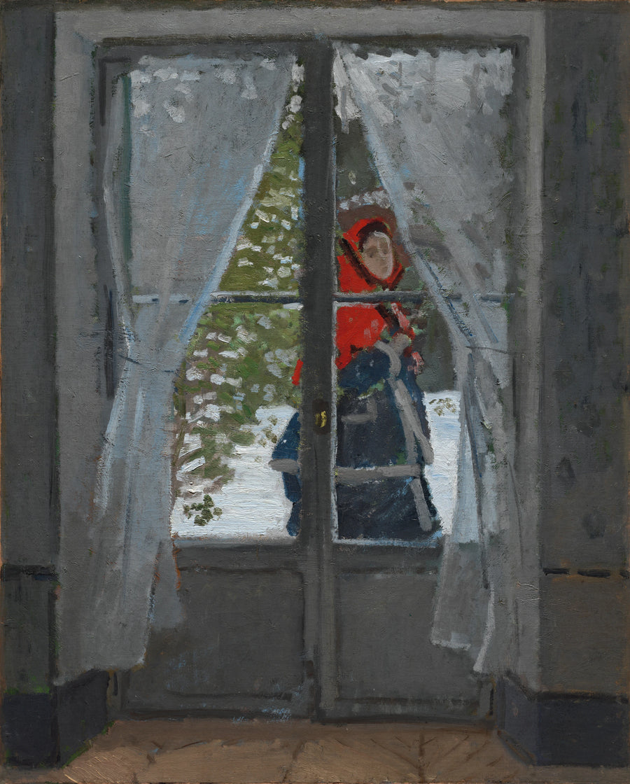 A Linha Vermelha W257 - Claude Monet