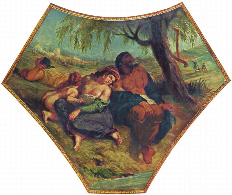 A Cativeiro na Babilônia - Eugène Delacroix
