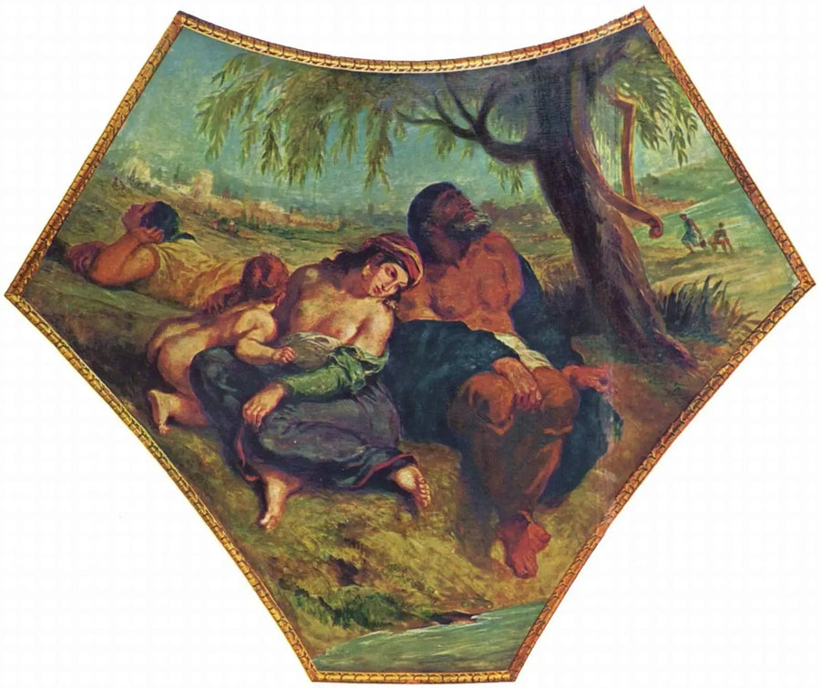 A Cativeiro na Babilônia - Eugène Delacroix
