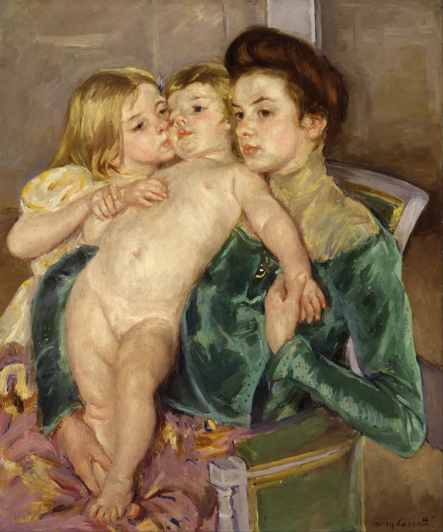 A Carícia - Mary Cassatt