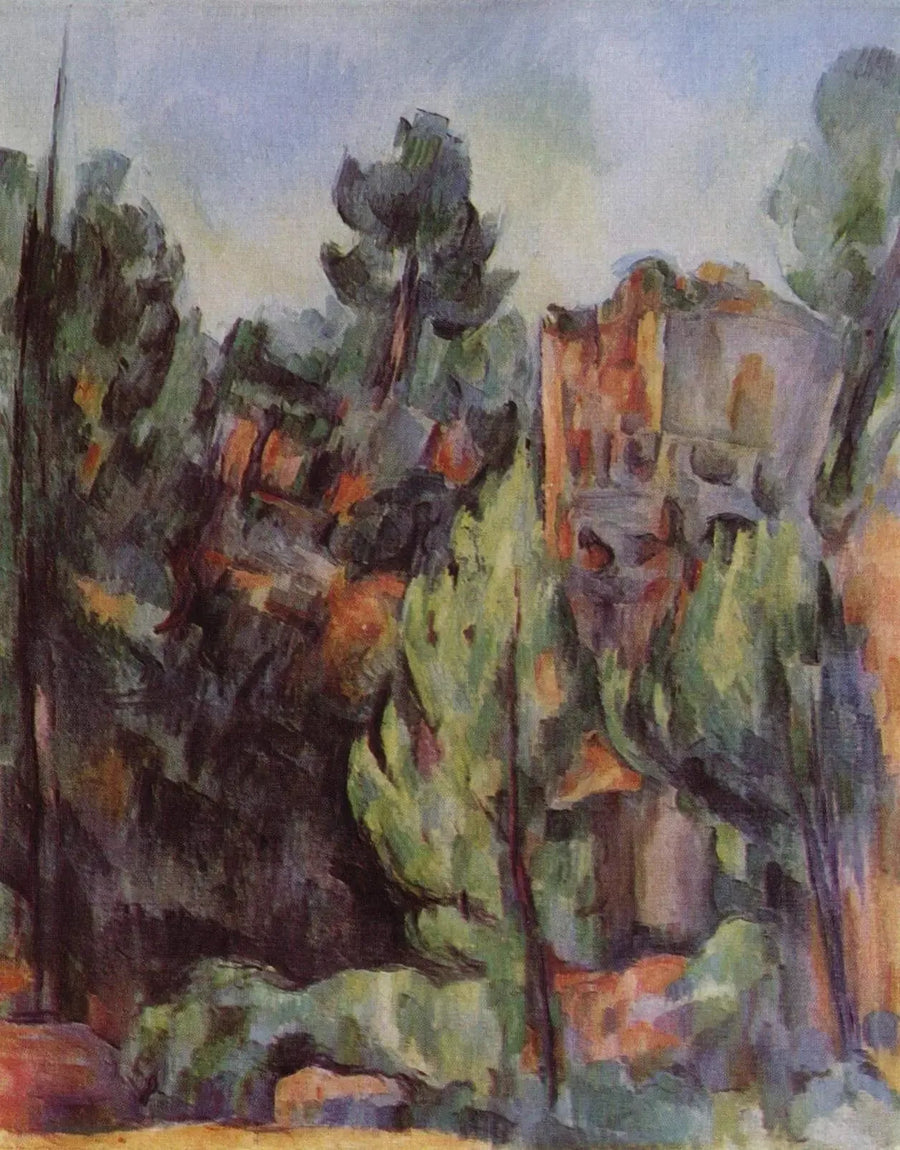 A Pedreira de Bibémus - Paul Cézanne
