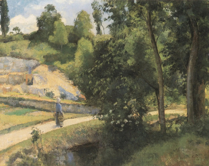 A Carrière, Pontoise - Camille Pissarro