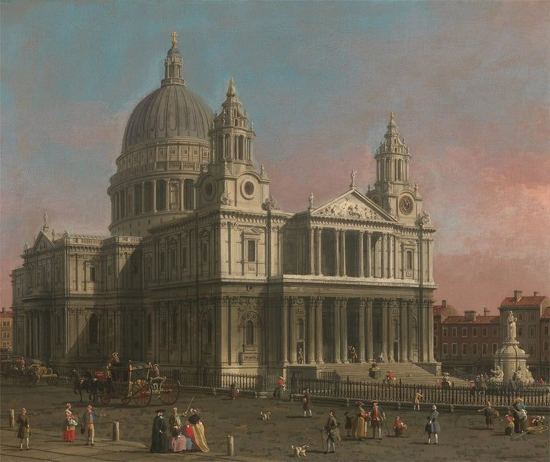A Catedral de São Paulo - Canaletto