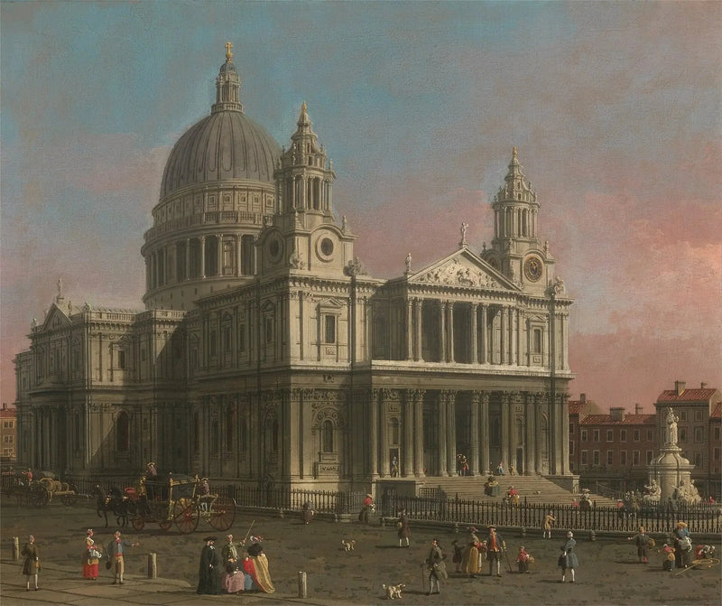 A Catedral de São Paulo - Canaletto