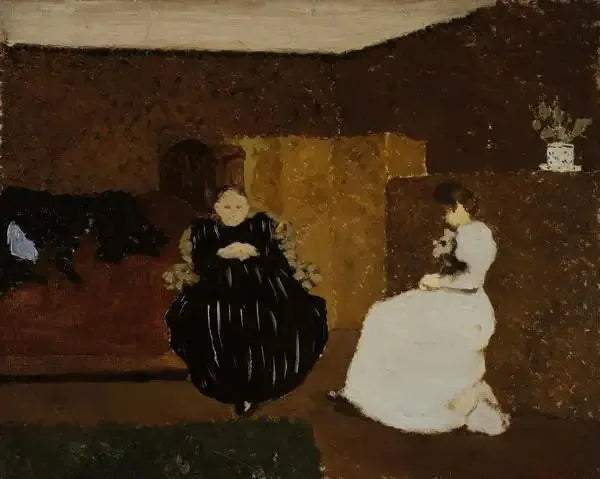 A conversinha - Édouard Vuillard