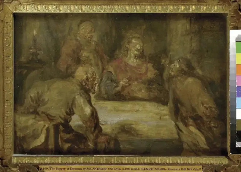  A Última Ceia de Emaús - Antoine van Dyck