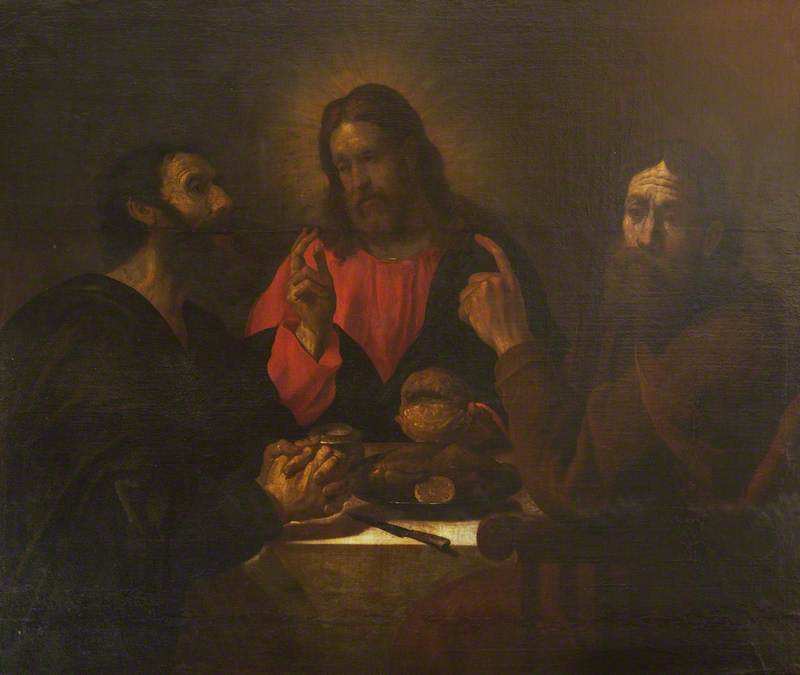A Última Ceia de Emaús - Ludovico Carracci