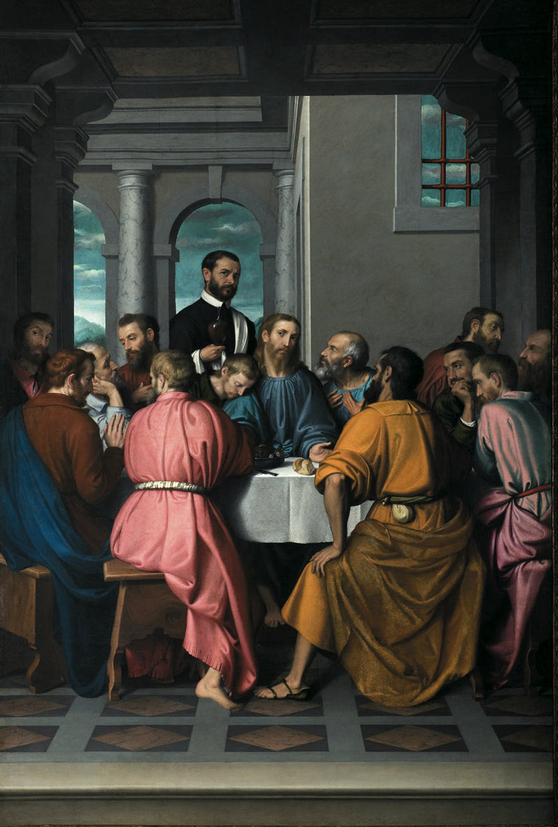 A Última Ceia - Giovanni Battista Moroni