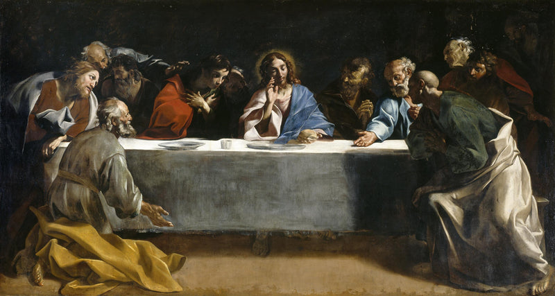 A Últida Ceia - Giovanni Lanfranco