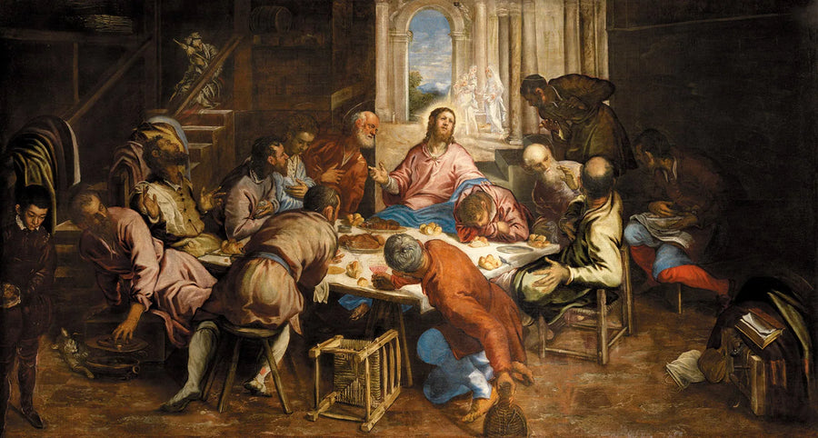 A Última Ceia - Jacopo Tintoretto