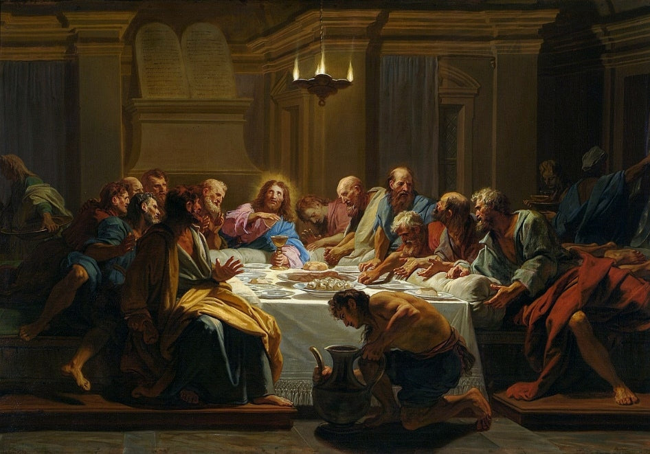 A Ceia - Jean-Baptiste Jouvenet