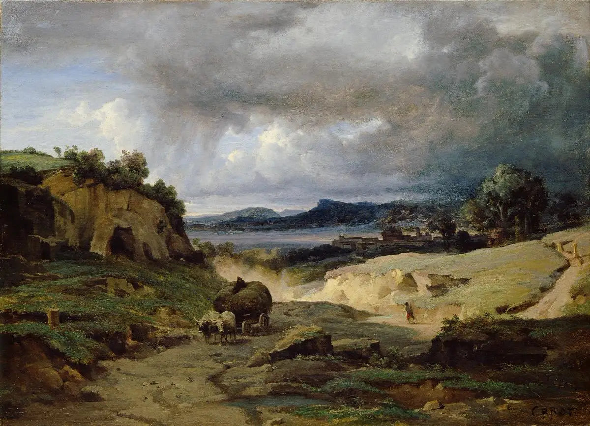 La Cervara - Jean-Baptiste Camille Corot - Alpha Reproduction