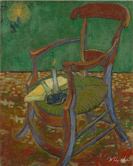 La chaise de Gauguin - Van Gogh - Reproductions de tableaux et peintures haut de gamme