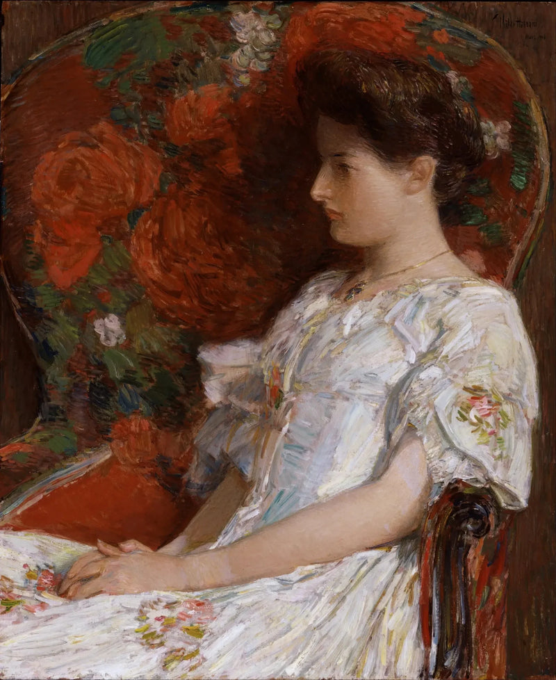 A cadeira vitoriana - Childe Hassam