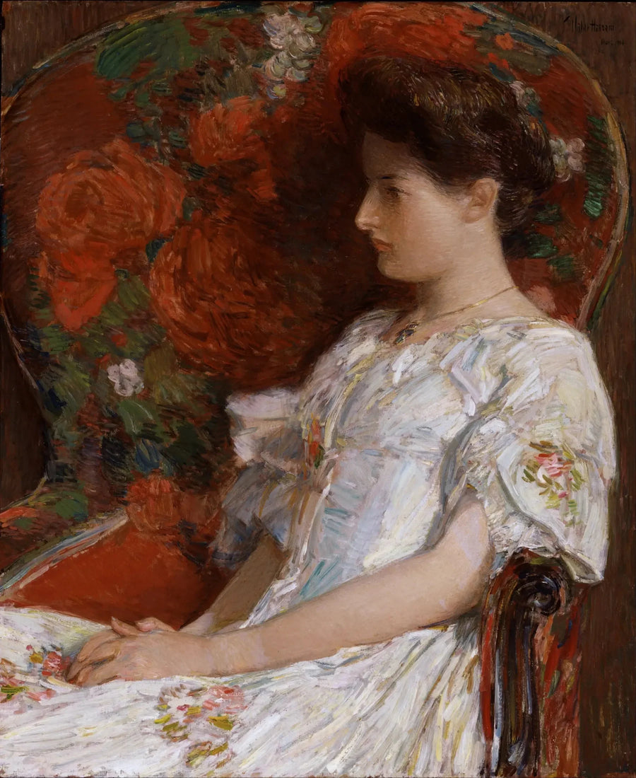 A cadeira vitoriana - Childe Hassam