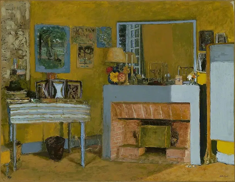 O quarto de Vuillard nas Clayes - Édouard Vuillard