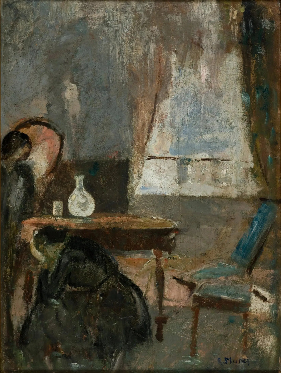O Quarto do Doente - Edvard Munch