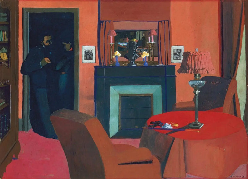 O quarto vermelho - Félix Vallotton