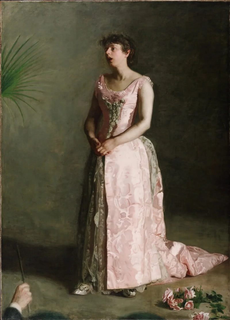 A cantora de concerto - Thomas Eakins