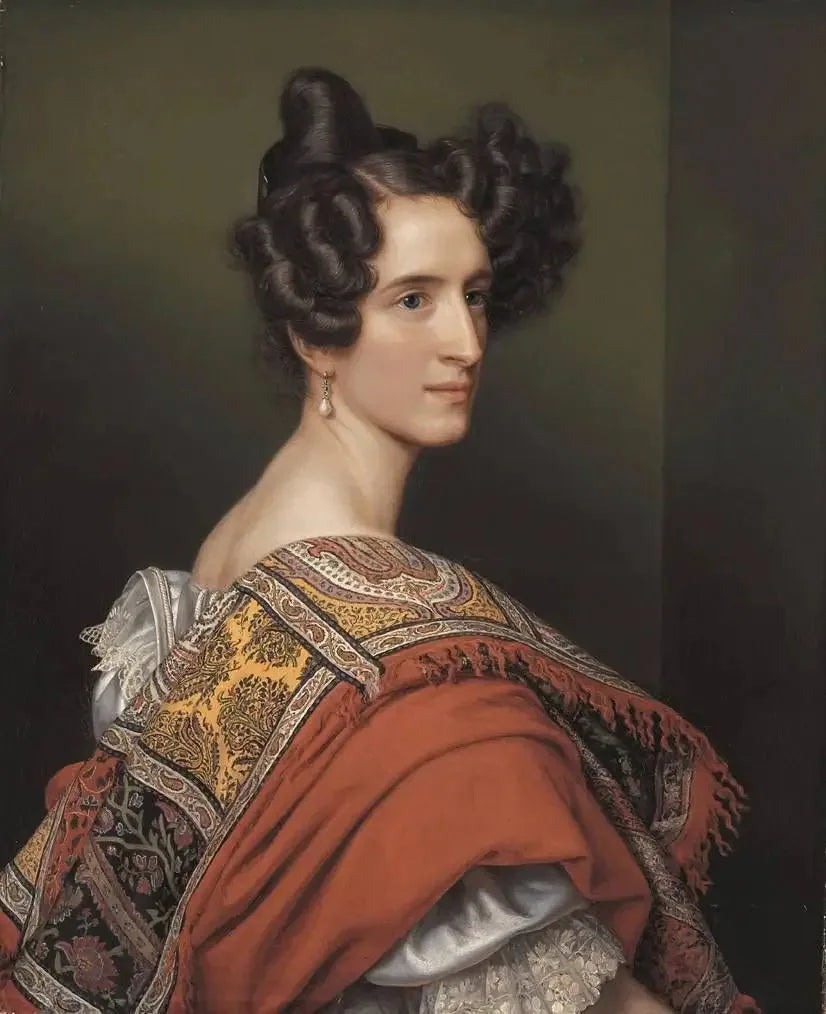 A cantora da corte Katharina Sigl-Vespermann - Joseph Karl Stieler